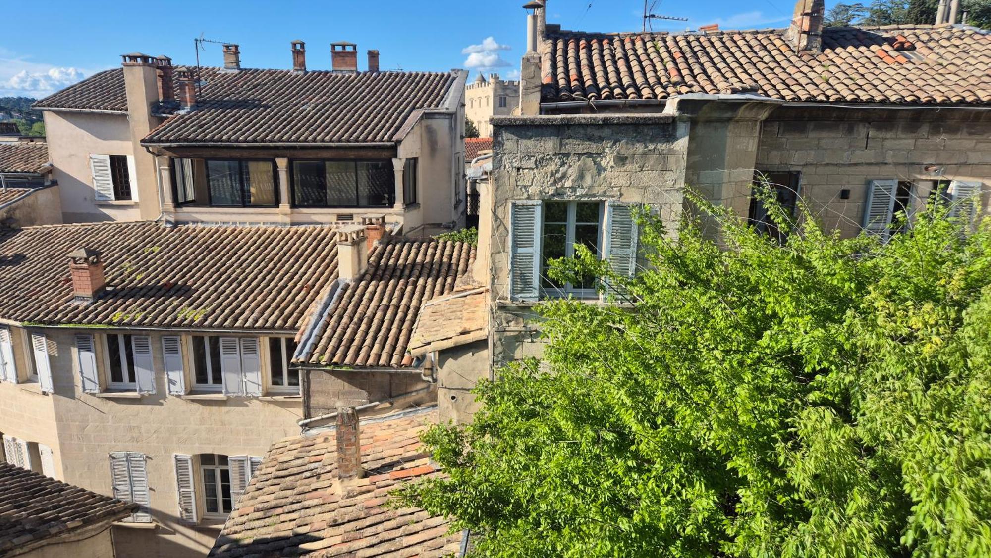 Apartament Un Nid Sur Les Toits Face Au Palais Des Papes Awinion Zewnętrze zdjęcie